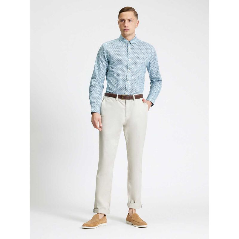 Ben Sherman Split Geo Print Shirt image number 3